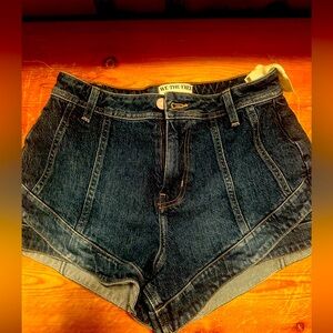 Free people high rise shorts